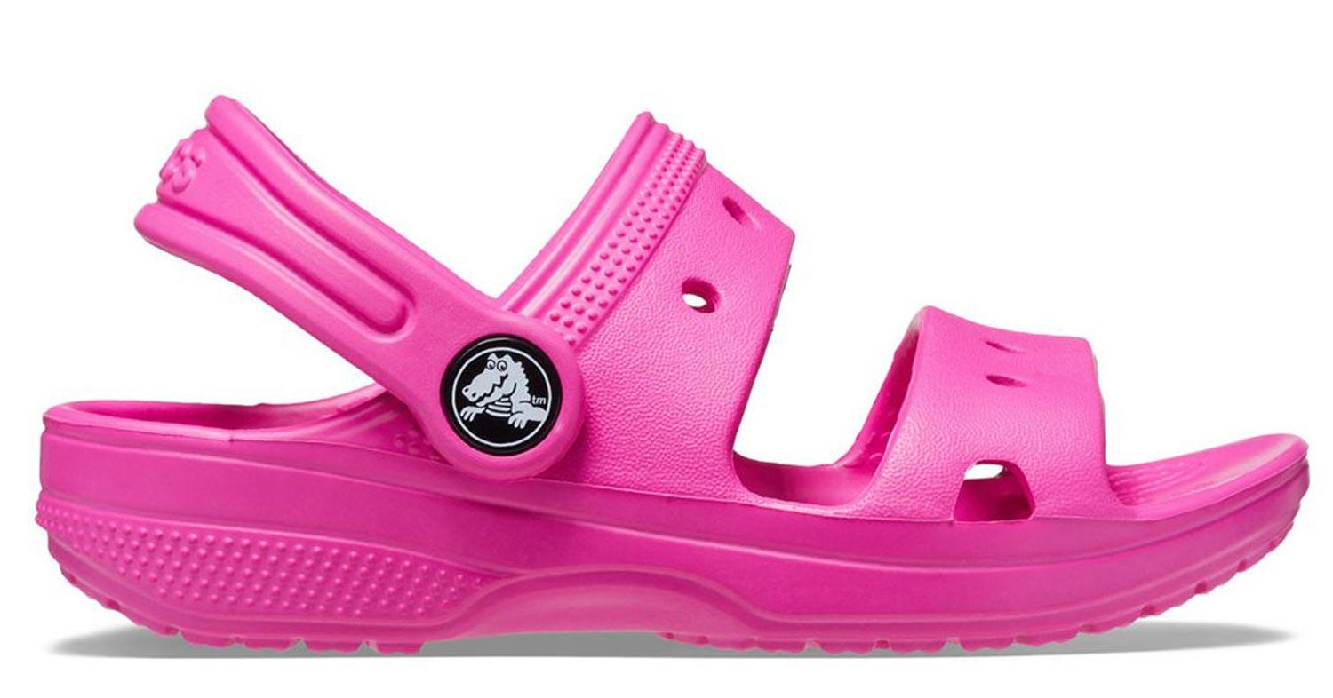 Sandali Crocs Classic Sandal T rosa elettrico 207537 